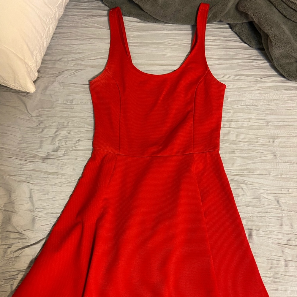 Cute red dress
